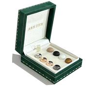 A&H Zier 8 Pack Hijab Magnet Pins - No-Snag, Pinless, Strong Magnets - Matte and Shiny Packs - Hijab Pins for Women