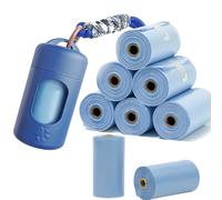 A&H ZIER Poop Bags Holder with Portable Colorful Lanyard, Soft-touch Dog Poop Bags Dispenser Dog Waste Bags, Compatible with any Dog Walking Accessories