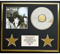 A-HA/CD DISPLAY/LIMITED EDITION/COA/THE DEFINITIVE SINGLES COLLECTION 1984/2004