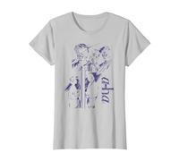 A-Ha Take On Me Collage T-Shirt, Women, Silver Grey, Large
