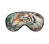 A Hand Drawn Tiger Sleep Mask Eye Mask Travel Eye Cover