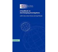 A Handbook on Anti-Dumping Investigations