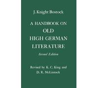 A Handbook on Old High German Literature