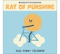 A HandsOffMyDinosaur 2024 Punny Wall Calendar: Ray of Punshine