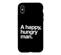 A Happy Hungry Man - The Art of Pasta, Pork, Chicken & Lamb Case for iPhone X/XS