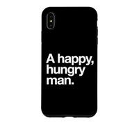 A Happy Hungry Man - The Art of Pasta, Pork, Chicken & Lamb Case for iPhone XS Max