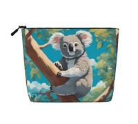 A Happy Koala Waterproof Large Capacity with Zipper Travel Business Trip Home Multifunctional Cosmetic Bag Storage Bag Coin Purse