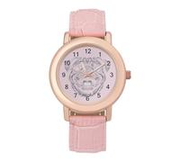 A Happy Pug Dog Face Women's Wrist Watch Fashion Alloy Quartz Watch with Strap Easy to Read