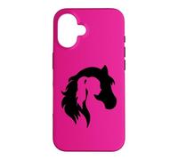 A heart for horses Rider Rider Horse with love for horses Case for iPhone 16