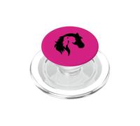 A heart for horses Rider Rider Horse with love for horses PopSockets PopGrip for MagSafe