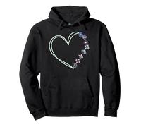 A Heart Made of Quilt Blocks Quilting Pullover Hoodie