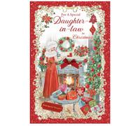 A Heartfelt Wishes For Daughter In Law With Special Thoughts Christmas Card