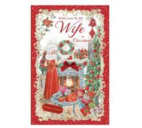 A Heartfelt Wishes To My Wife With Special Thoughts Christmas Card