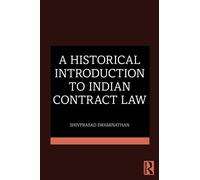 A Historical Introduction to Indian Contract Law