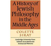 A History of Jewish Philosophy in the Middle Ages