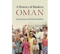 A History of Modern Oman Jones Ridout Paperback Cambridge University Press