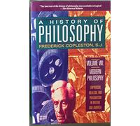 A History of Philosophy: Modern Philosophy - Bentham to Russell v. 8