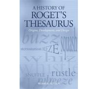 Werner Hüllen A History of Roget's Thesaurus (Paperback)