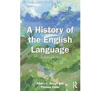 Albert C. Baugh Thomas Cable A History of the English Language (Paperback)