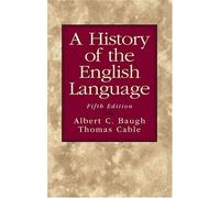 A History of the English Language