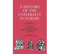 A History of the University in Europe: Volume 2, Universities in Early Modern Europe (1500-1800) (A History of the University in Europe, Series Number 2)