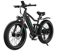 (A) HITWAY Electric Bike 26 * 4.0 Electric Bicycle Commute E-bikes 55-80km