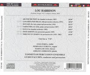 A HOMAGE TO LOU HARRISON, VOL. 4 NEW CD