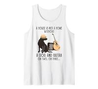A House is not a Home Without a Dog and Guitar or Two Tank Top