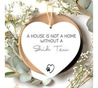 A house is not a home without a Shih Tzu Dog Owner Gift Acrylic Keepsake New Pet Puppy