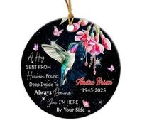 A Hug Sent From Heaven Christmas Decorations Unique Tree Decorations Decorative Xmas Hanging Ornament For Wedding Party Keepsake