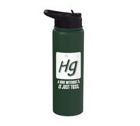 A Hug Without U is Just Toxic - Chemist Chemistry Stainless Steel Insulated Water Bottle