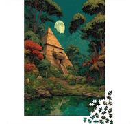 A Huge Pyramid Stands in The Redwood ForestJigsaw Puzzles 1000 Pieces for Adults Puzzle Educational Games