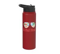 A Hui HOU - Hawaiian Saying Until We Meet Again | Sunglasses Stainless Steel Insulated Water Bottle