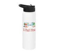 A Hui HOU - Hawaiian Saying Until We Meet Again | Sunglasses Stainless Steel Insulated Water Bottle