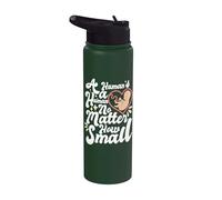 A Human is a Human no Matter How Small he is. Anti-Abortion Pro Life Stainless Steel Insulated Water Bottle