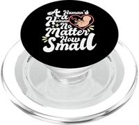 A Human's A Human No Matter How Small Anti Abortion Pro Life PopSockets PopGrip for MagSafe