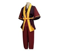 AIHERQG A-i-r-b-e-n-d-e-r P-r-i-n-c-e Z-u-k-o Cosplay Costume Anime Custom Made Uniform(Men,L)