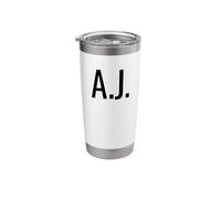 A.J. AJ Stainless Steel Insulated Tumbler