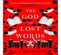 A.J. Hackwith The God of Lost Words Paperback Book in White A.J. Hackwith White
