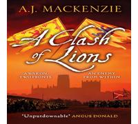 A.J. MacKenzie A Clash of Lions Paperback Book A.J. MacKenzie Multicolor