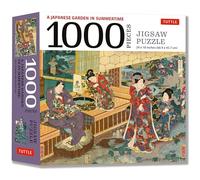A Japanese Garden in Summertime Jigsaw Puzzle: 1000 Pieces