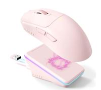 A.JAZZ AJ200P Wireless Gaming Mouse Supports AI Prompt & RGB Charging Dock