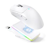 A.JAZZ AJ200P Wireless Gaming Mouse Supports AI Prompt & RGB Charging Dock
