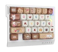 A.JAZZ AK029 Wired One-Handed RGB Gaming Keyboard,29-Key Layout with Magnetic Switch 8kHz Polling Rate,HotSwap Custom Mechanical Keyboard Adjustable Actuation,Esports-Grade Gasket Keypad for Gamer