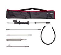 A-jiou Fishing Pole Spear Trigger Glass Fiber 5.5' Travel 3 Pieces Hawaiian Sling with 2 Tips and Bag
