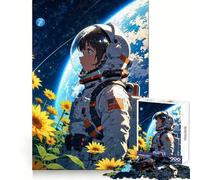 A Journey Beyond Earth Jigsaw Puzzles for Adults1000 Pieces DownTime Game Calm Daily Fun Challenge Nice Art (38x52cm)