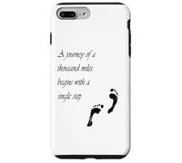 A journey of a thousand miles begins with a single step Case for iPhone 7 Plus/8 Plus