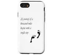 A journey of a thousand miles begins with a single step Case for iPhone SE (2020) / 7/8