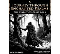 A Journey Through Enchanted Realms: Epic Fantasy Coloring Book