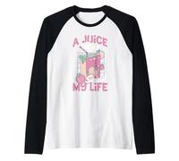 A Juice Box Saved My Life Diabetes Awareness Month Diabetics Raglan Baseball Tee